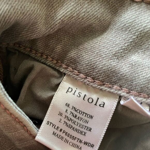 Pistola Jeans Zipped Ankles Purple Womens Size 32 - Picture 9 of 10